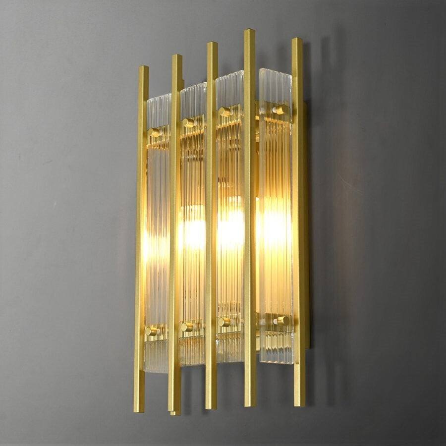 Lux Marcus Rectangular Wall Sconce 17″H