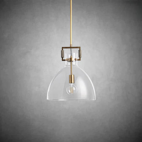 Funda Modern Glass Cloche Modern Pendant Light