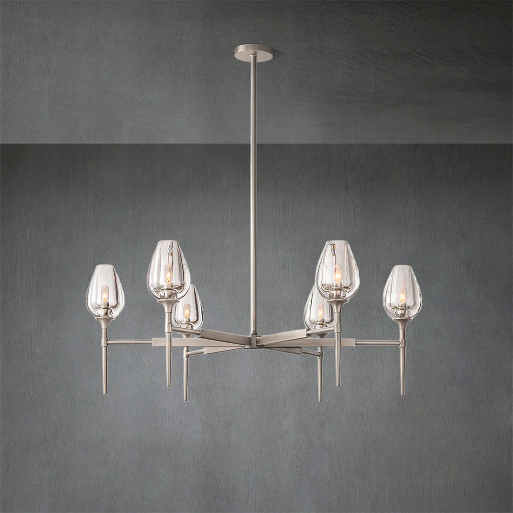 Tulpe Round Chandelier 42”