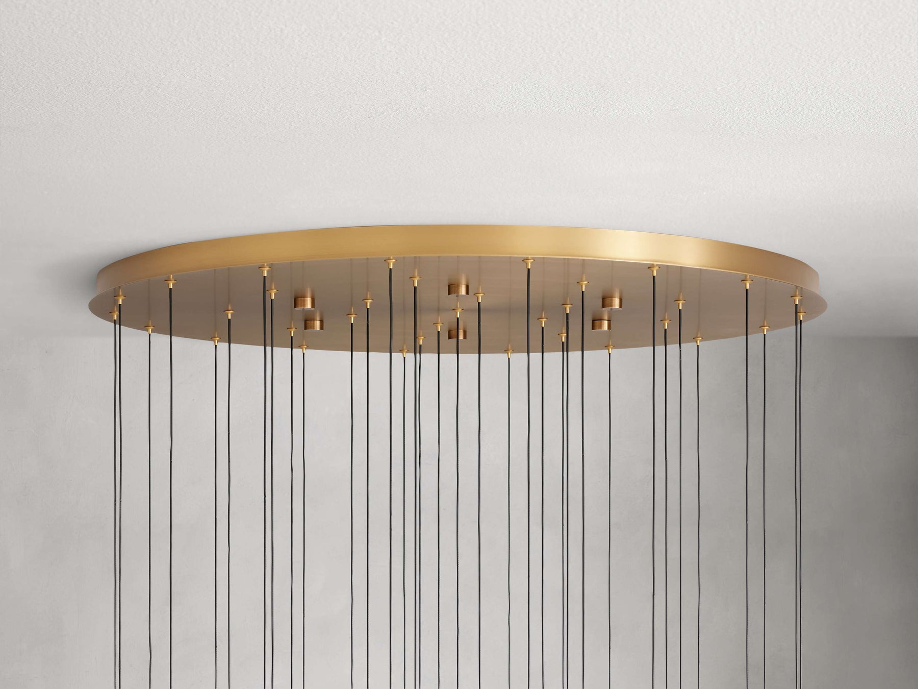 Solitaire Modern 17'' 24'' 36''57'' Round Chandelier Lighting