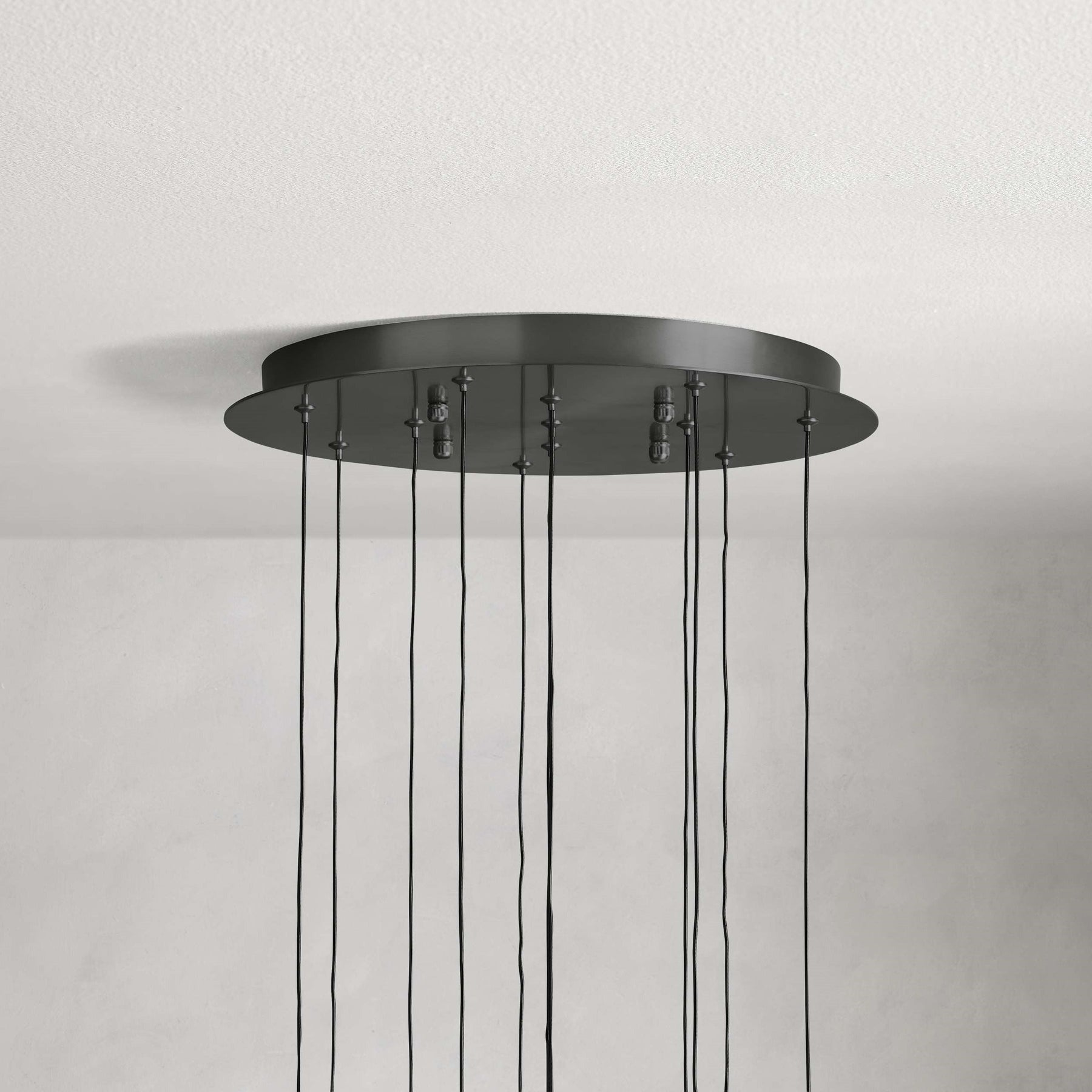 Solitaire Modern 17'' 24'' 36''57'' Round Chandelier Lighting