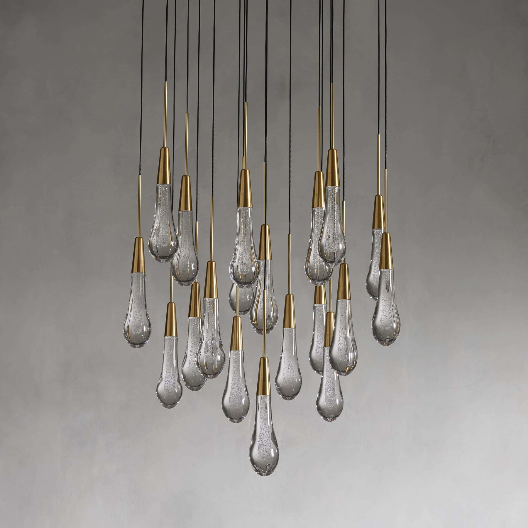 Solitaire Modern 17'' 24'' 36''57'' Round Chandelier Lighting