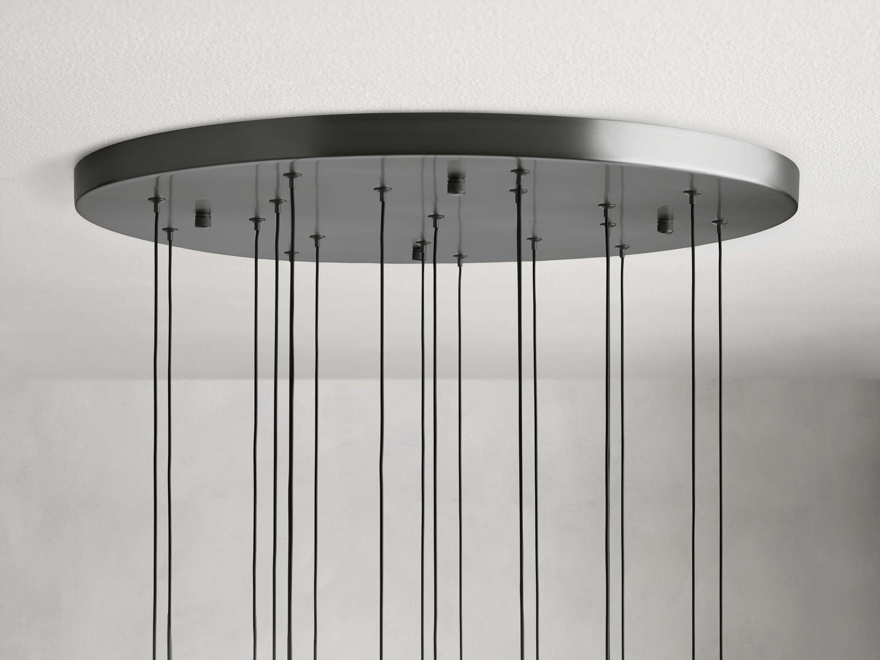 Solitaire Modern 17'' 24'' 36''57'' Round Chandelier Lighting