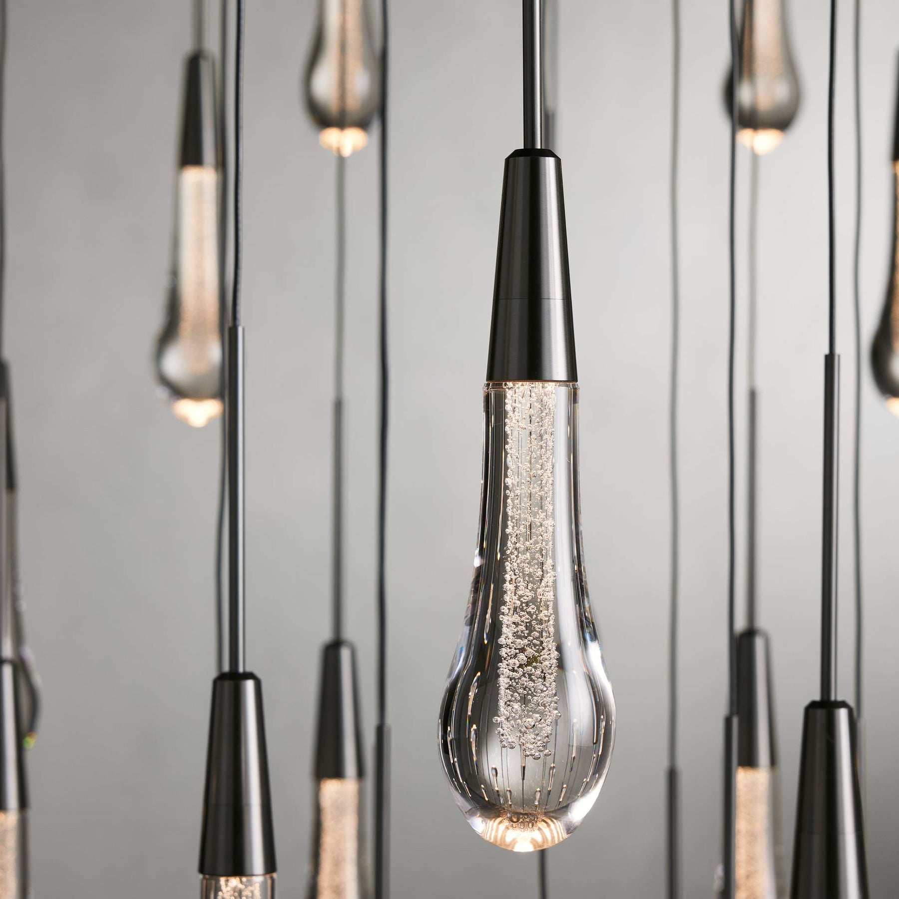 Solitaire Modern 17'' 24'' 36''57'' Round Chandelier Lighting