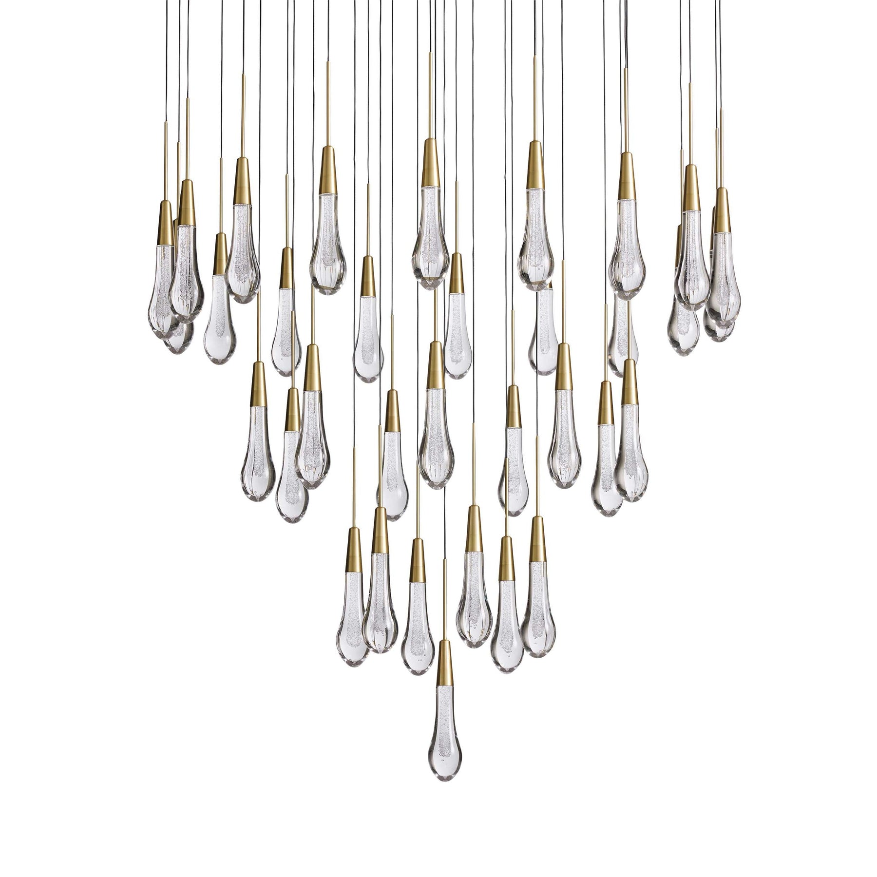 Solitaire Modern 17'' 24'' 36''57'' Round Chandelier Lighting