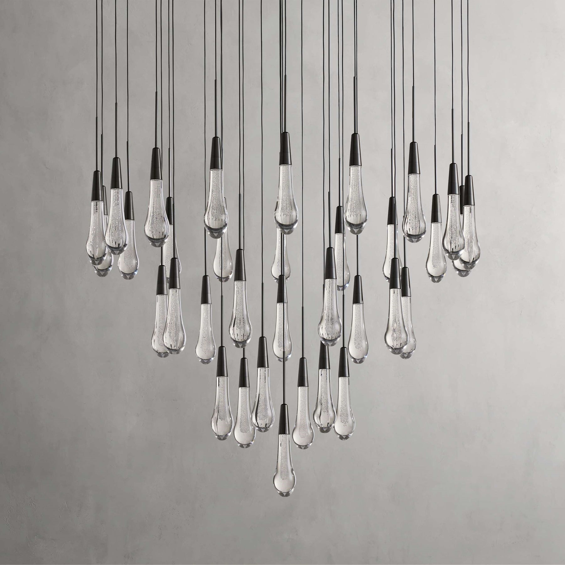 Solitaire Modern 17'' 24'' 36''57'' Round Chandelier Lighting