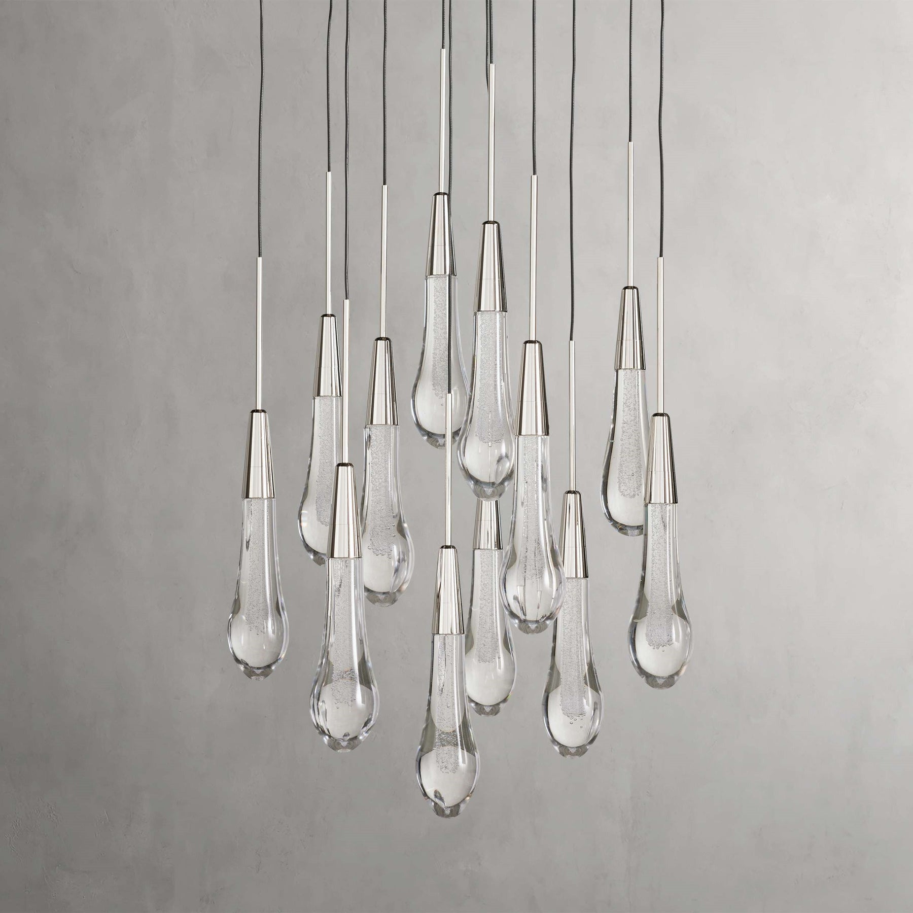 Solitaire Modern 17'' 24'' 36''57'' Round Chandelier Lighting