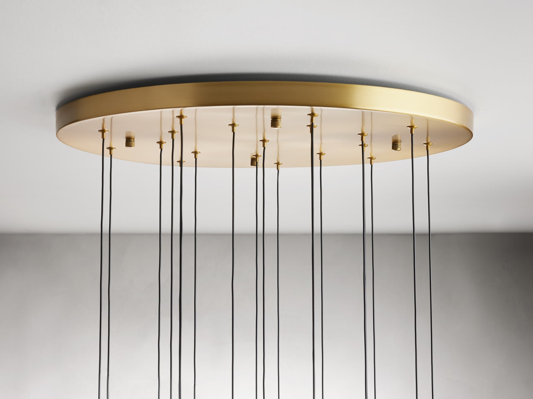 Solitaire Modern 17'' 24'' 36''57'' Round Chandelier Lighting