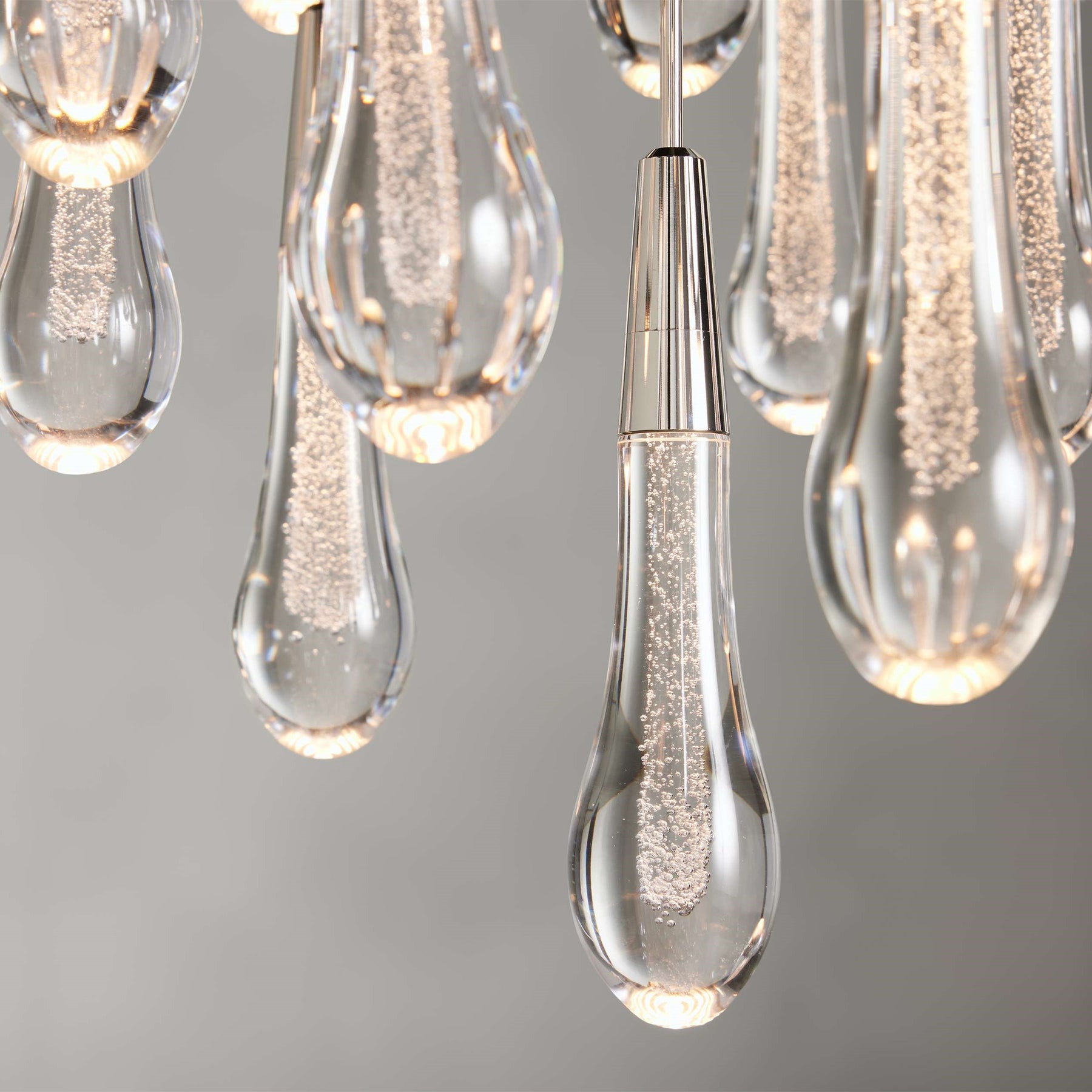 Solitaire Modern 17'' 24'' 36''57'' Round Chandelier Lighting