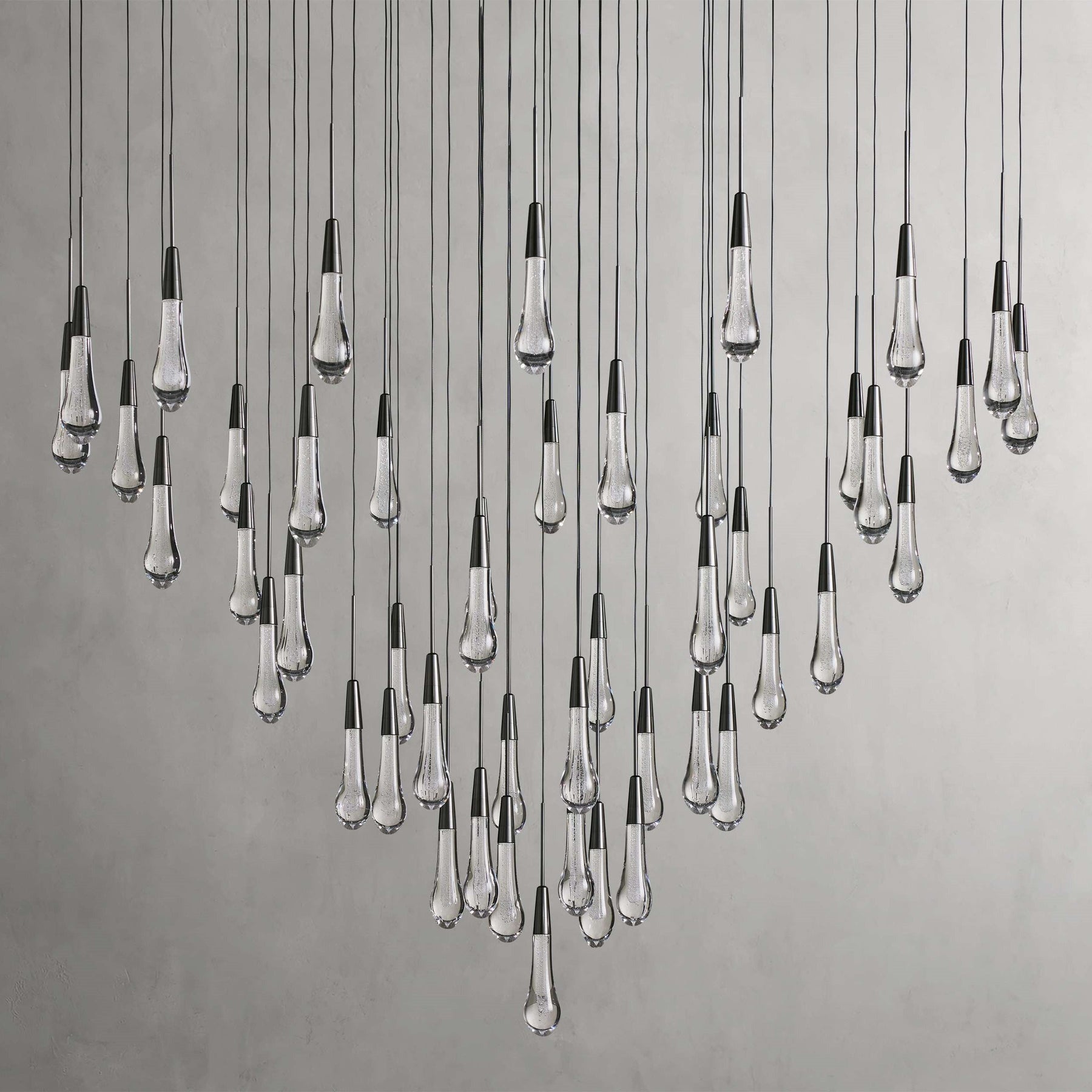 Solitaire Modern 17'' 24'' 36''57'' Round Chandelier Lighting