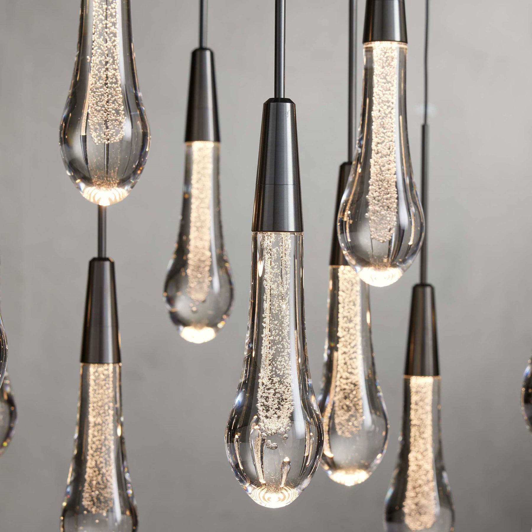 Solitaire Modern 17'' 24'' 36''57'' Round Chandelier Lighting