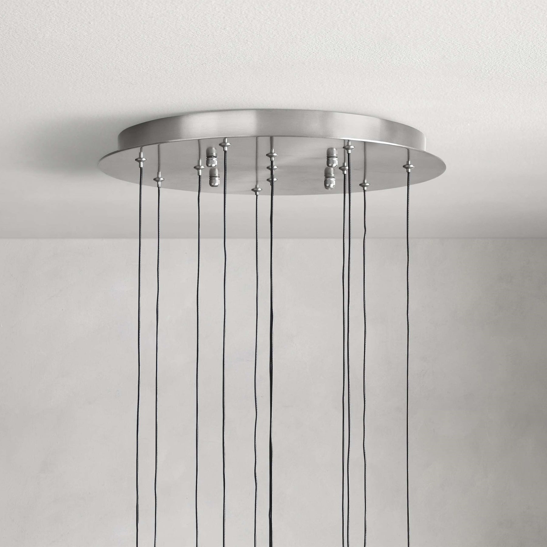 Solitaire Modern 17'' 24'' 36''57'' Round Chandelier Lighting