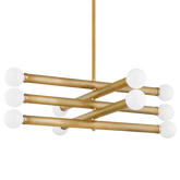 Grayson Modern Milky White Glass Chandelier