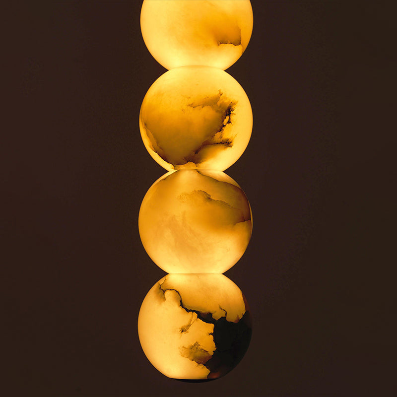 Alabaster Pearl Kitchen Pendant Lighting 1/3/6 Lights