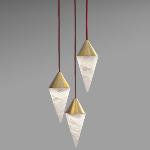Merlin Hannah Alabaster Chandelier, Upscale Chandelier Lighting