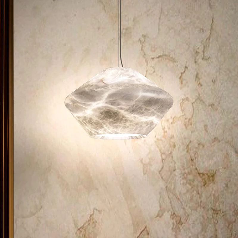 Merlin Finlay Alabaster Pendant Light, Kitchen Island Pendant Light