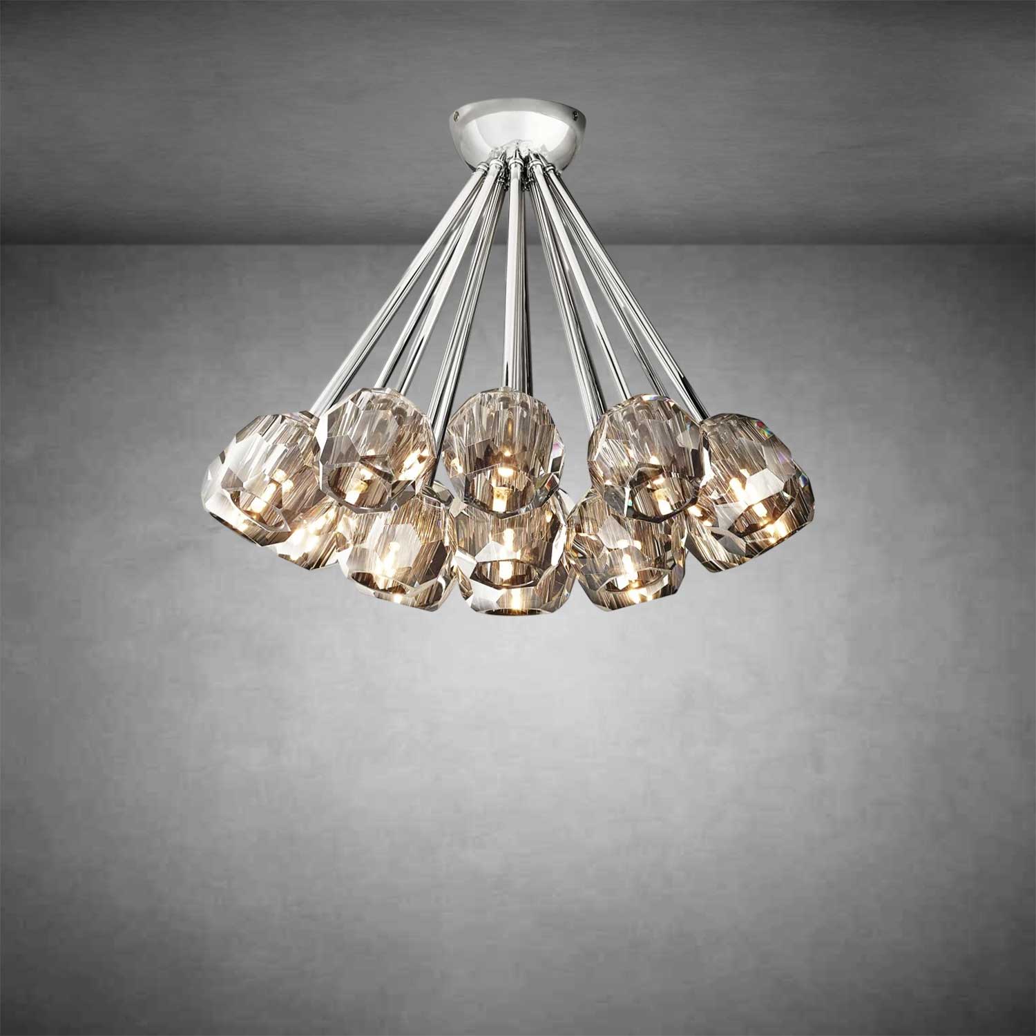 Kristal Ball Flushmount 24"