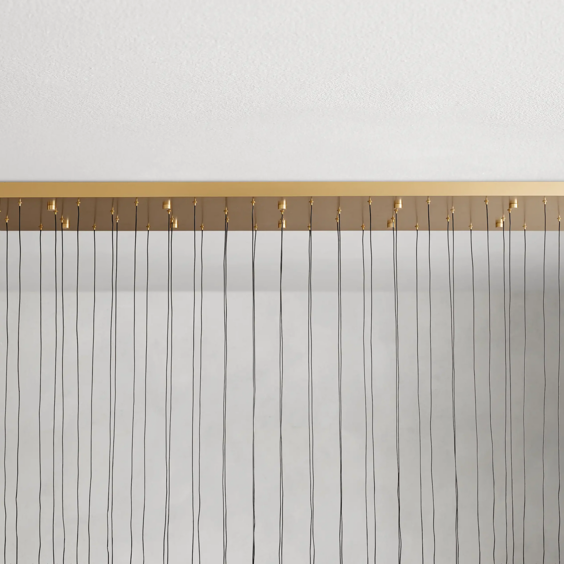 SOLITAIRE LINEAR CHANDELIER 37'' 50'' 70'' 87"W 120"W