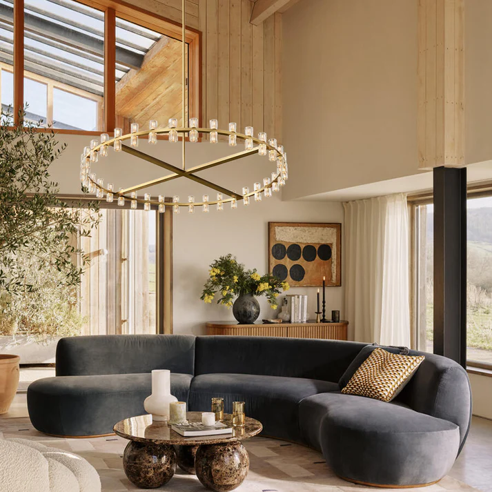 Reger Round Chandelier 36" 48" 60"