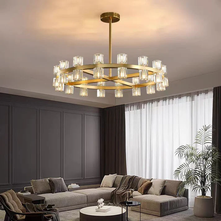 Reger Round Chandelier 36" 48" 60"