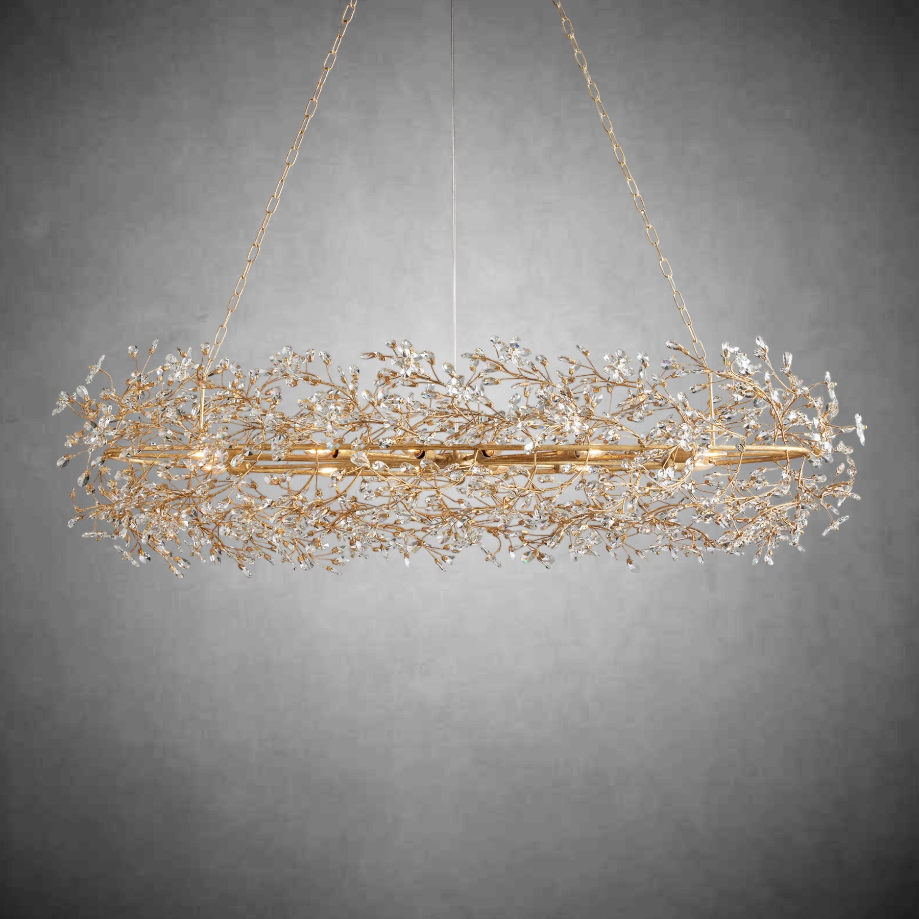 Fiore Oval Chandelier 62'' 74''