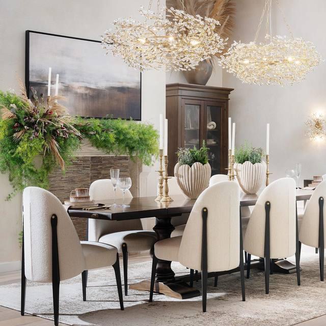 Fiore Crown Chandelier 39" 48" 60“