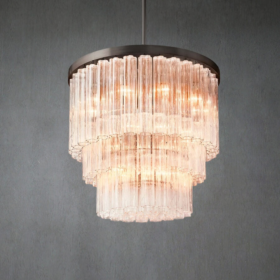 Cieno Round 3-Tier Round Chandelier 36″