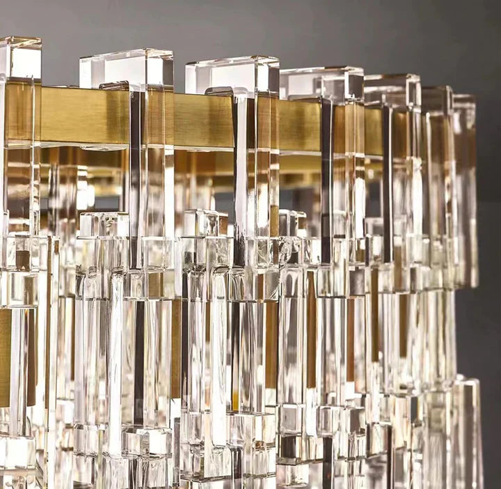 Extra Large Multi-layer Round Crystal Ceiling Chandelier for Living Room, shining luxury ,amazing delicate, k9 crystal, gold, chrome