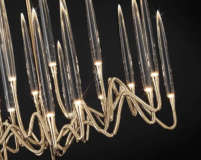 Elijah Crystal Wall Sconce W15'' 10''