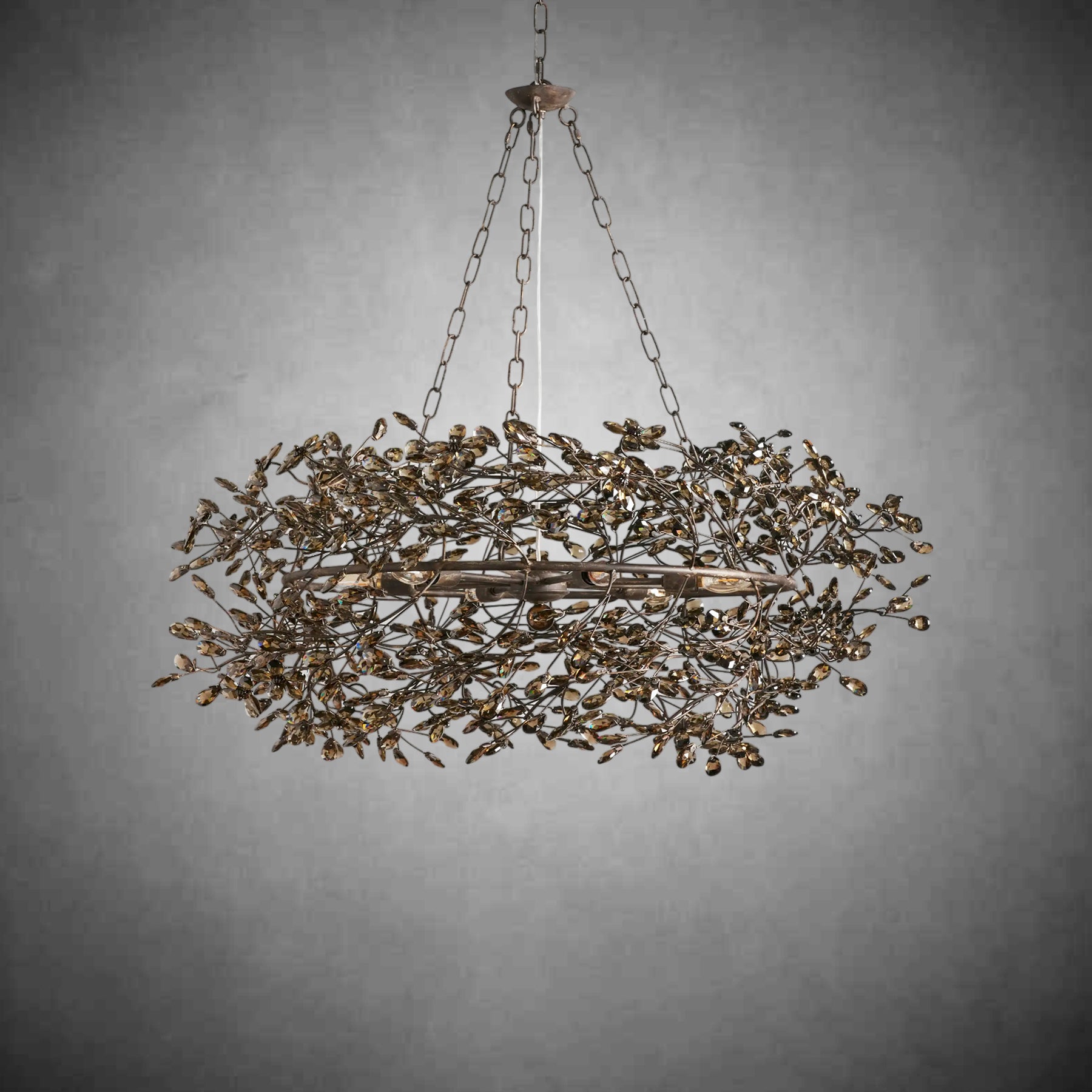 Fiore Crown Chandelier 39" 48" 60“