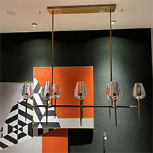 Tulpe Linear Chandelier 52″