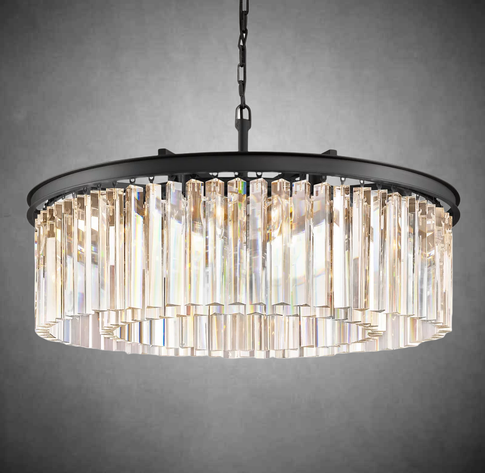 Rhys Round Chandelier 32" 43"