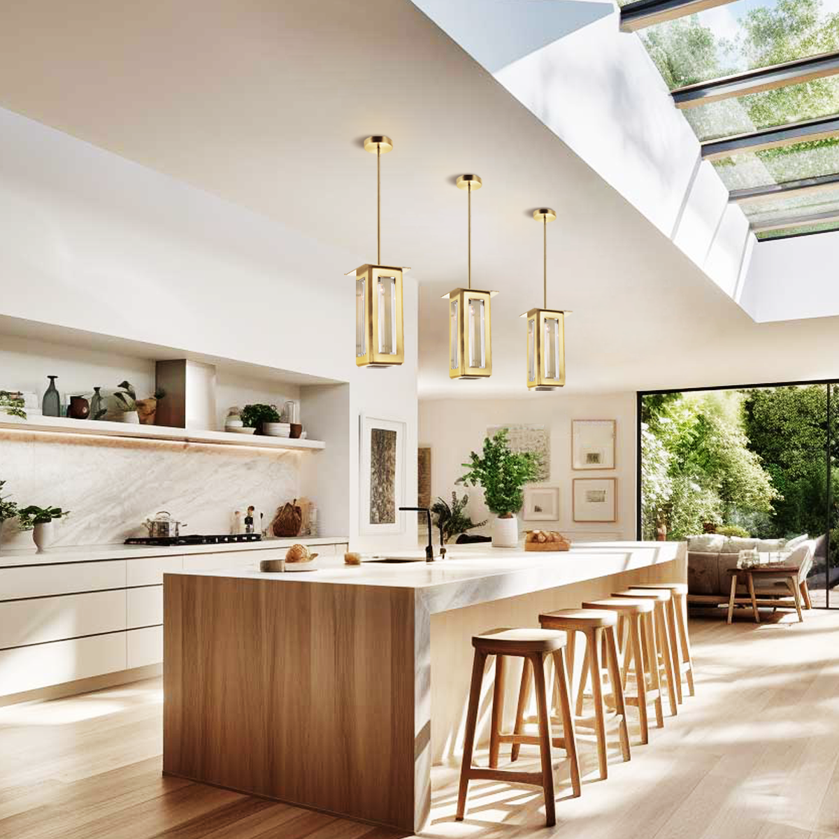 Wiky Rectangle Pendant Light