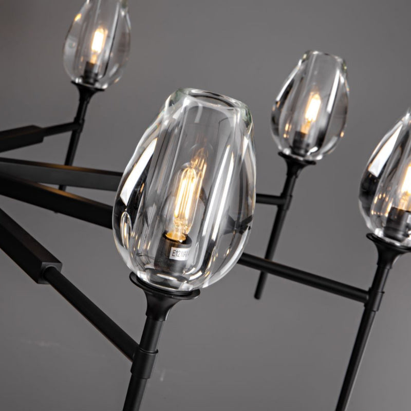 Tulpe Round Living Room Chandelier 54"