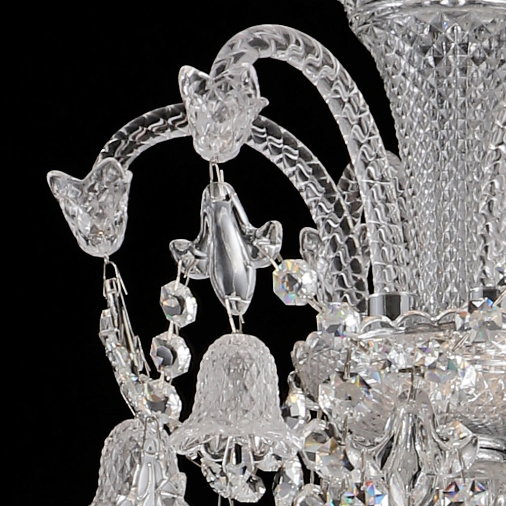 24 Light Bacara Lighting with Lampshades