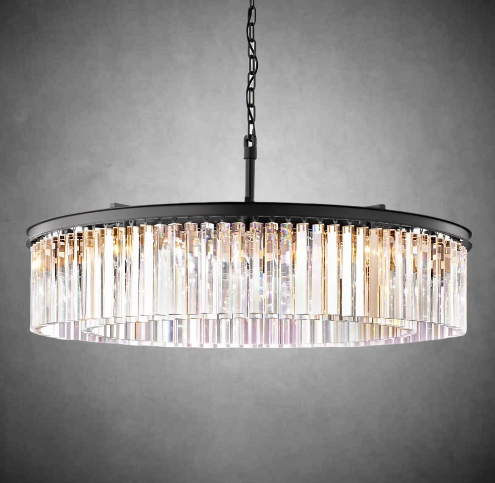 Rhys Round Chandelier 32" 43"