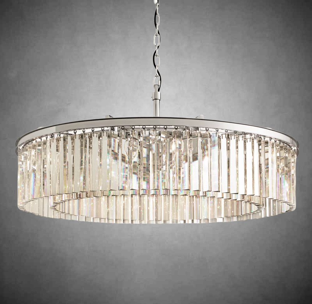 Rhys Round Chandelier 32" 43"