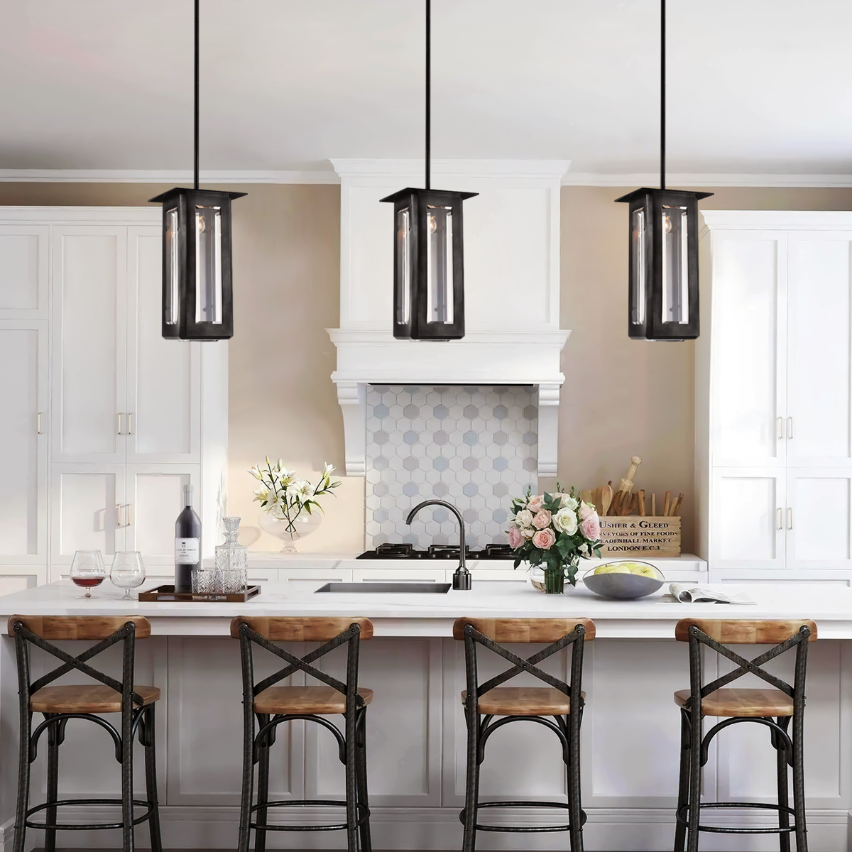 Wiky Rectangle Pendant Light
