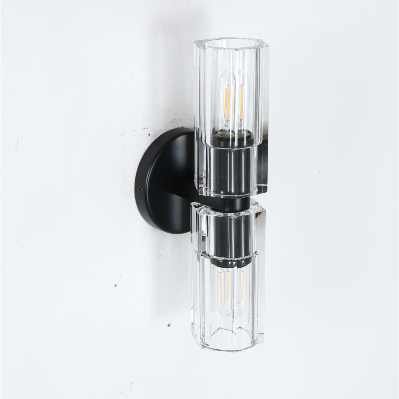 Reger Crystal Linear Wall Sconce 13"H