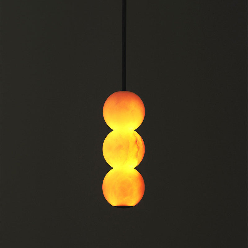 Alabaster Pearl Kitchen Pendant Lighting 1/3/6 Lights