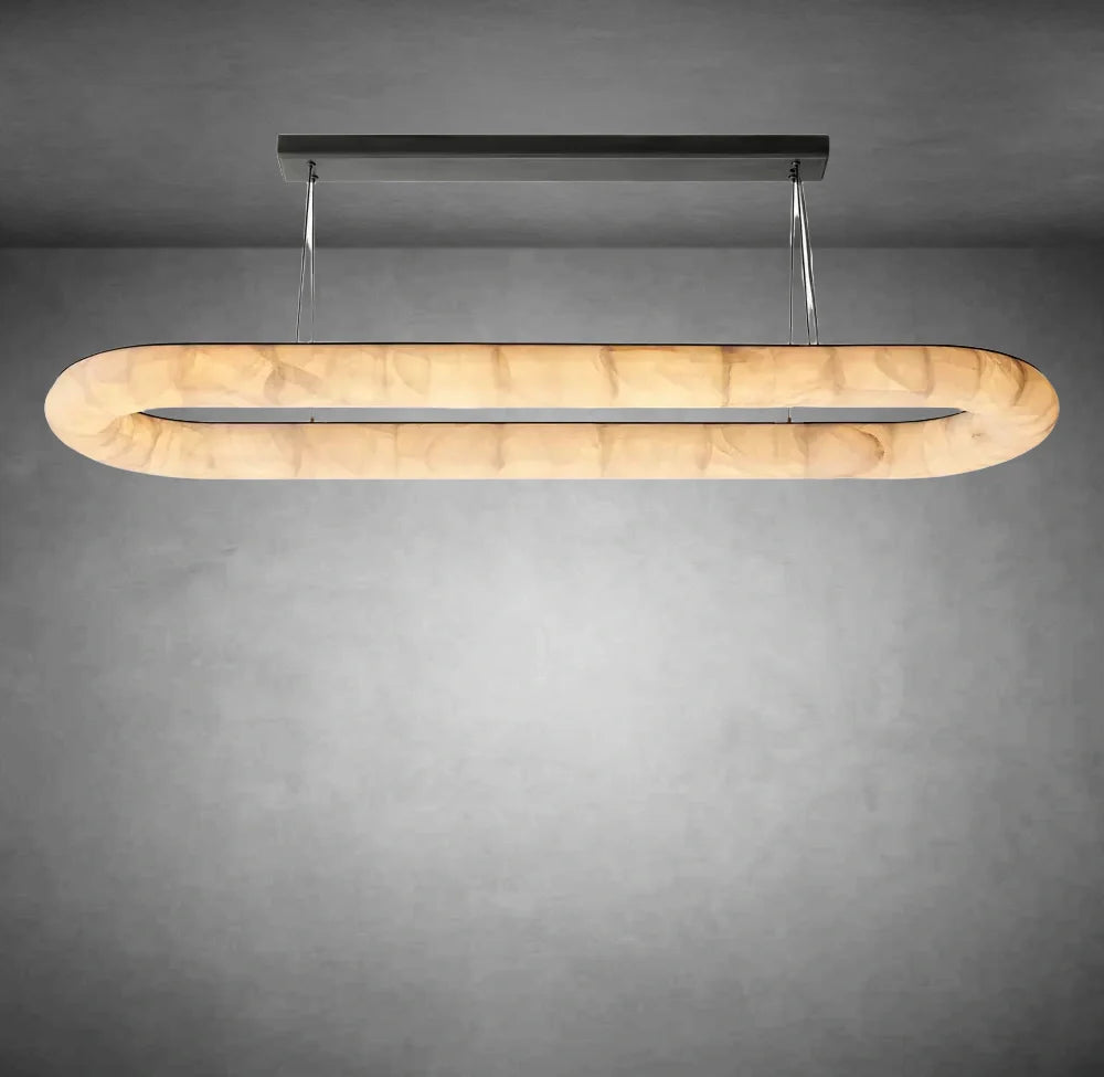 Maurice Lisse Oval Chandelier