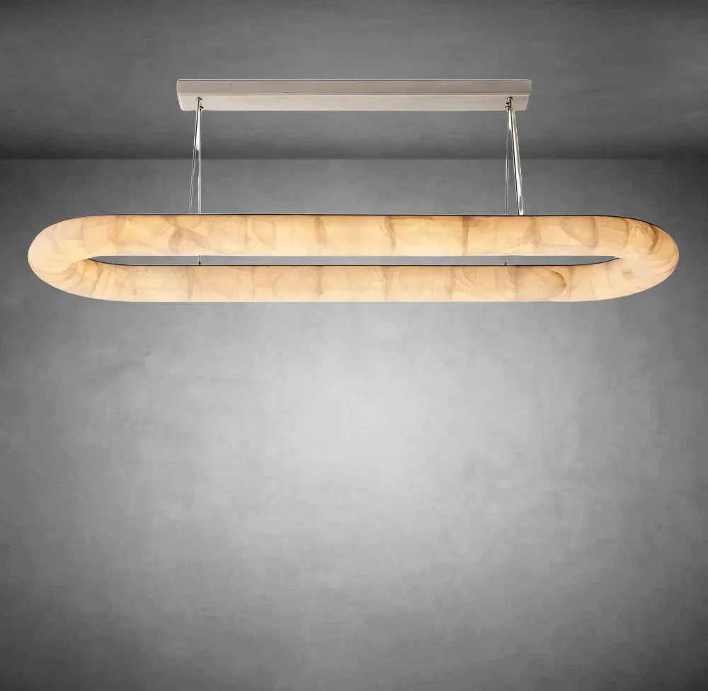 Maurice Lisse Oval Chandelier