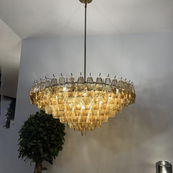 Renee Luxurious Chandelier Lighting Fixture for Grand Living Spaces 37" 47" 62"