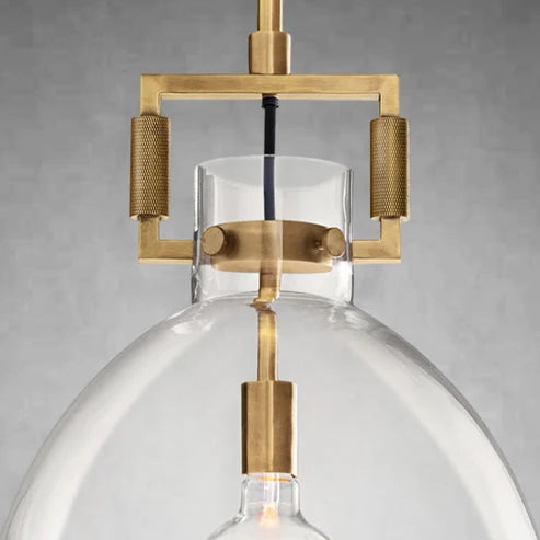 Funda Modern Glass Cloche Modern Pendant Light