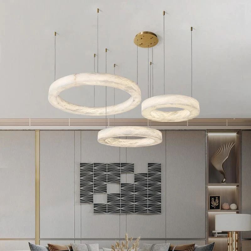 Alabaster Living Room Round Pendant chandeliers for dining room,chandeliers for stairways,chandeliers for foyer,chandeliers for bedrooms,chandeliers for kitchen,chandeliers for living room Rbrights 36"D