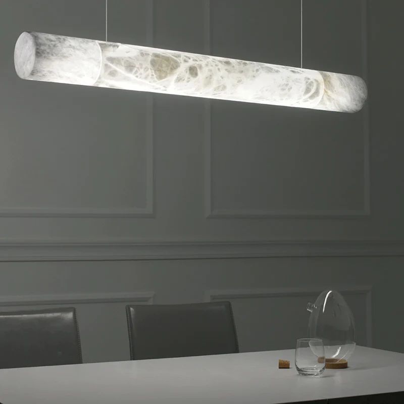 Merlin Labster Cylindrical De Chandelier 47’‘L