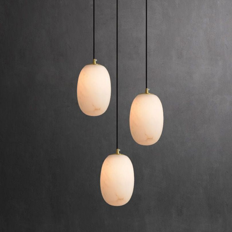 Alabaster Bedside Pendant Light 吊灯 rbrights Small
