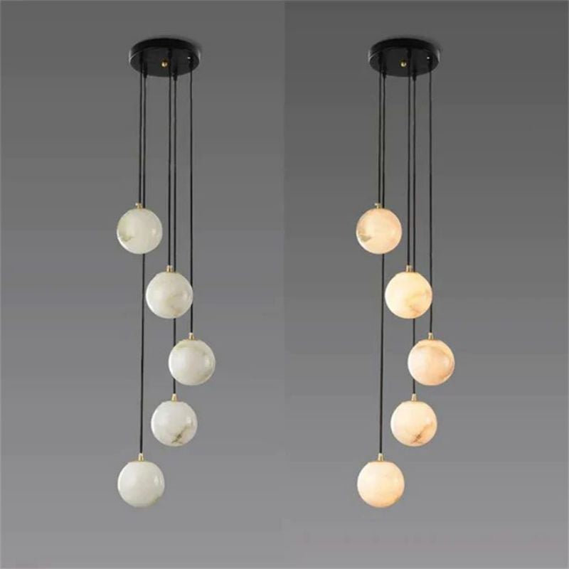 Merlin Labster Global Wavy Chandelier