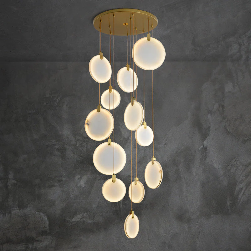 Alabaster Cuboid Dining Room Chandelier,Dining Room Chandelie