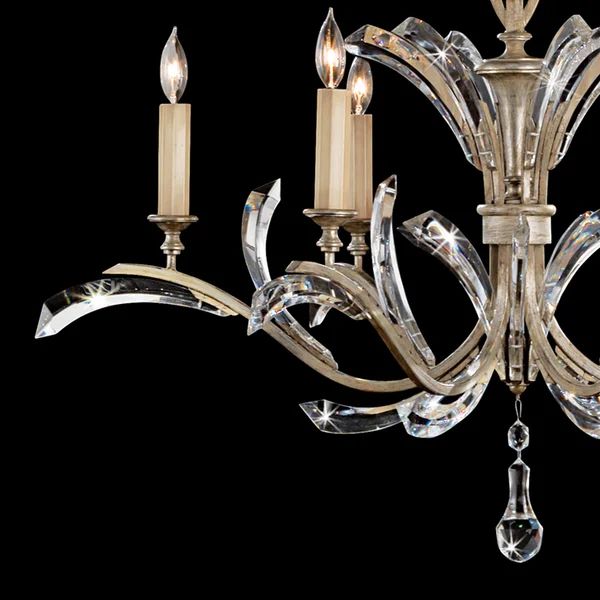Alice Candle Round Chandelier 42"